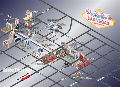 downtown vegas map 2021.